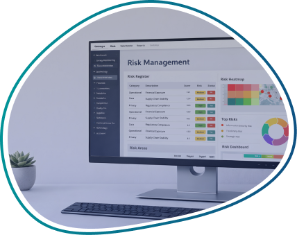 Organizations' Risk Visualization, Assessment and Management Tool